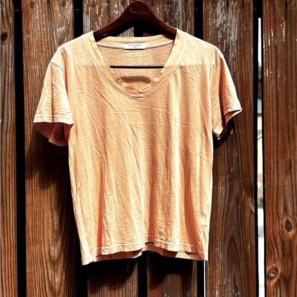 perfectwhitetee Tops - perfectwhitetee V-Neck Short Sleeve Hendrix Tee